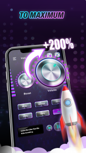 اسکرین شات برنامه Volume Booster-Sound Booster 3