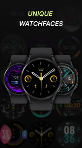 اسکرین شات 1 برنامه Watch faces - Clock Wallpaper