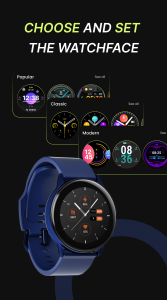 اسکرین شات 4 برنامه Watch faces - Clock Wallpaper