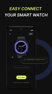 اسکرین شات برنامه Watch faces - Clock Wallpaper 3