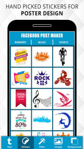 اسکرین شات برنامه Post Maker for Social Media 4