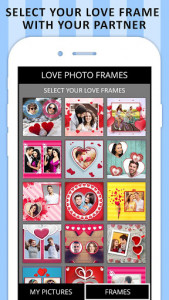 اسکرین شات برنامه Love Photo Frames 6