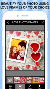 اسکرین شات برنامه Love Photo Frames 7
