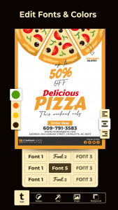 اسکرین شات 3 برنامه Poster Maker: Flyer Designer