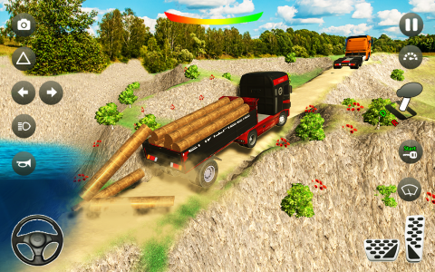 اسکرین شات بازی Truck simulator truck games 3d 2