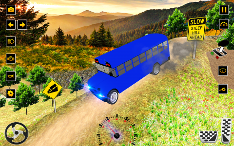 اسکرین شات بازی Coach games bus Driving games 5