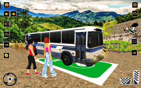 اسکرین شات بازی Coach games bus Driving games 2