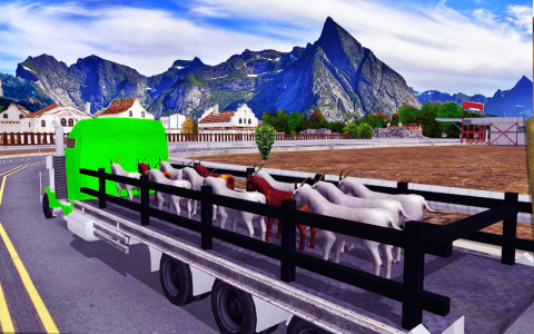 اسکرین شات بازی Farm Simulator Goat Game 4