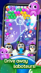 اسکرین شات بازی Bubble Penguin Friends 5