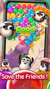 اسکرین شات بازی Bubble Penguin Friends 3