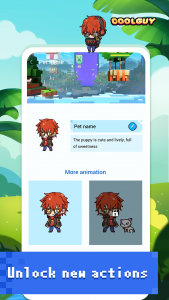 اسکرین شات 4 برنامه Pixel Shimeji - Desktop Pet