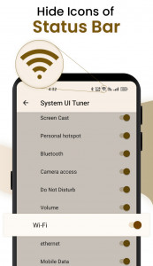 اسکرین شات برنامه Statusbar Icon Hider Customize 2