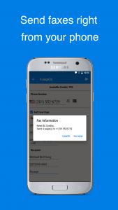 اسکرین شات برنامه Easy Fax - Send Fax from Phone 1