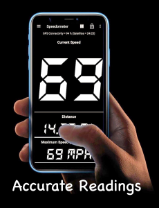 اسکرین شات برنامه GPS Speedometer and Odometer 1