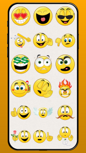 اسکرین شات برنامه Emoji Stickers & Animals WA 1