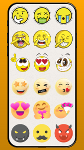 اسکرین شات برنامه Emoji Stickers & Animals WA 2