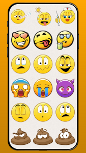 اسکرین شات 6 برنامه Emoji Stickers & Animals WA
