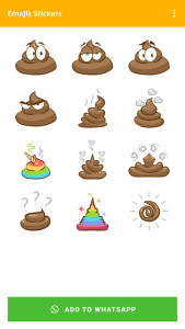 اسکرین شات 7 برنامه Emoji Stickers WASticker