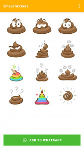 اسکرین شات 7 برنامه Emoji Stickers WASticker
