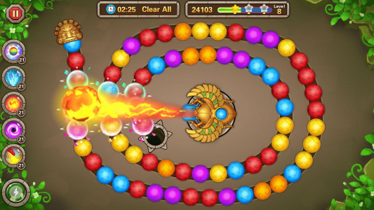اسکرین شات بازی Jungle Marble Blast 2