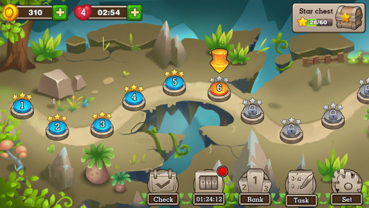 اسکرین شات بازی Jungle Marble Blast 5