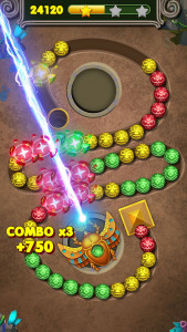 اسکرین شات بازی Jungle Marble Blast 3 2