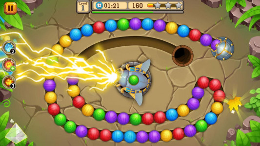 اسکرین شات بازی Jungle Marble Blast 2 5