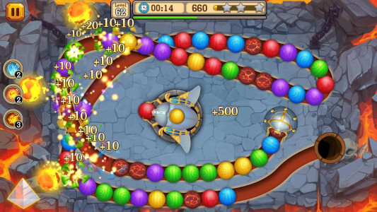 اسکرین شات بازی Jungle Marble Blast 2 1