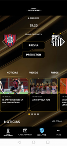 اسکرین شات برنامه CONMEBOL Libertadores 4