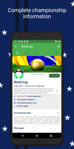 اسکرین شات 1 برنامه Easy Tournament: Organize Now!