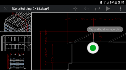 اسکرین شات برنامه CorelCAD Mobile - .DWG CAD 8