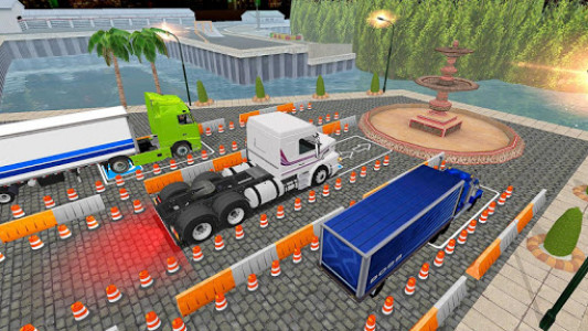اسکرین شات بازی Heavy Big Gear Truck Parking simulator 3D 🚚 5