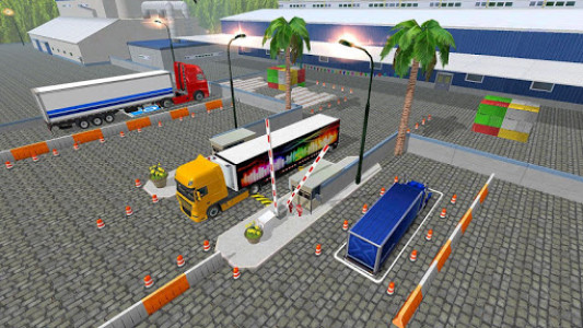اسکرین شات بازی Heavy Big Gear Truck Parking simulator 3D 🚚 2