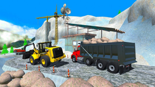 اسکرین شات بازی Heavy Excavator Stone Cuter Sotne Cargo 3