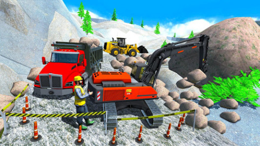 اسکرین شات بازی Heavy Excavator Stone Cuter Sotne Cargo 6