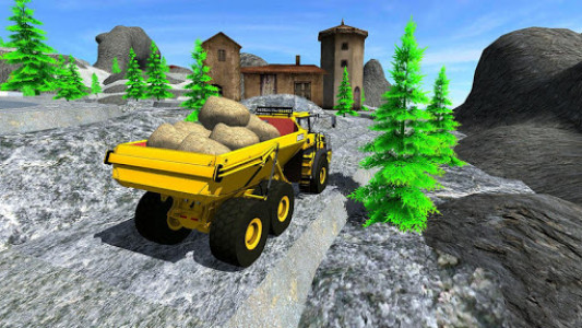 اسکرین شات بازی Heavy Excavator Stone Cuter Sotne Cargo 4