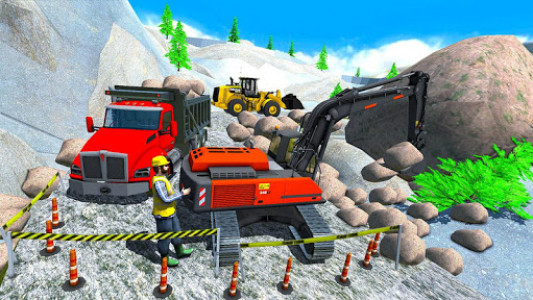 اسکرین شات بازی Heavy Excavator Stone Cuter Sotne Cargo 1