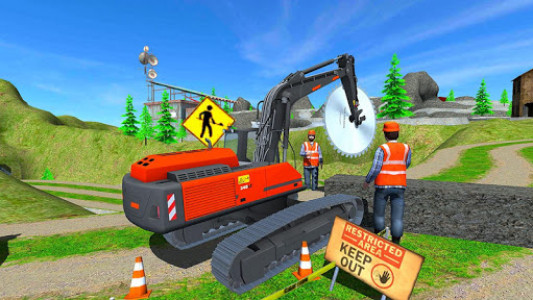 اسکرین شات بازی Heavy Excavator Stone Cuter Sotne Cargo 5