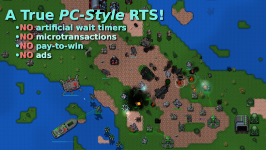 اسکرین شات بازی Rusted Warfare - RTS Strategy 1