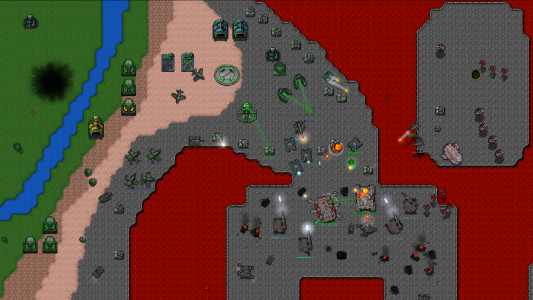 اسکرین شات بازی Rusted Warfare - Demo 4