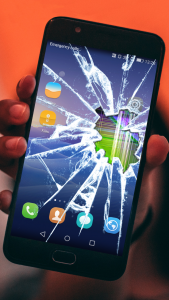 اسکرین شات برنامه Cracked screen prank – Broken  1