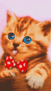 اسکرین شات برنامه Cross stitch pixel art game 1