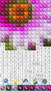 اسکرین شات برنامه Cross stitch pixel art game 8