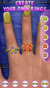اسکرین شات برنامه Jewelry Salon – bracelets, rings. For girls. 6