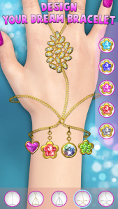 اسکرین شات برنامه Jewelry Salon – bracelets, rings. For girls. 2