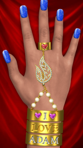 اسکرین شات برنامه Jewelry Salon – bracelets, rings. For girls. 3