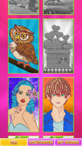 اسکرین شات برنامه Diamond painting, coloring app 6