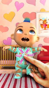 اسکرین شات 4 برنامه Talking baby boy. Talking game