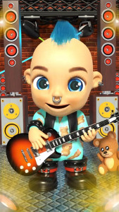 اسکرین شات 5 برنامه Talking baby boy. Talking game