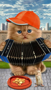 اسکرین شات برنامه Talking baby cat. Talking game 6